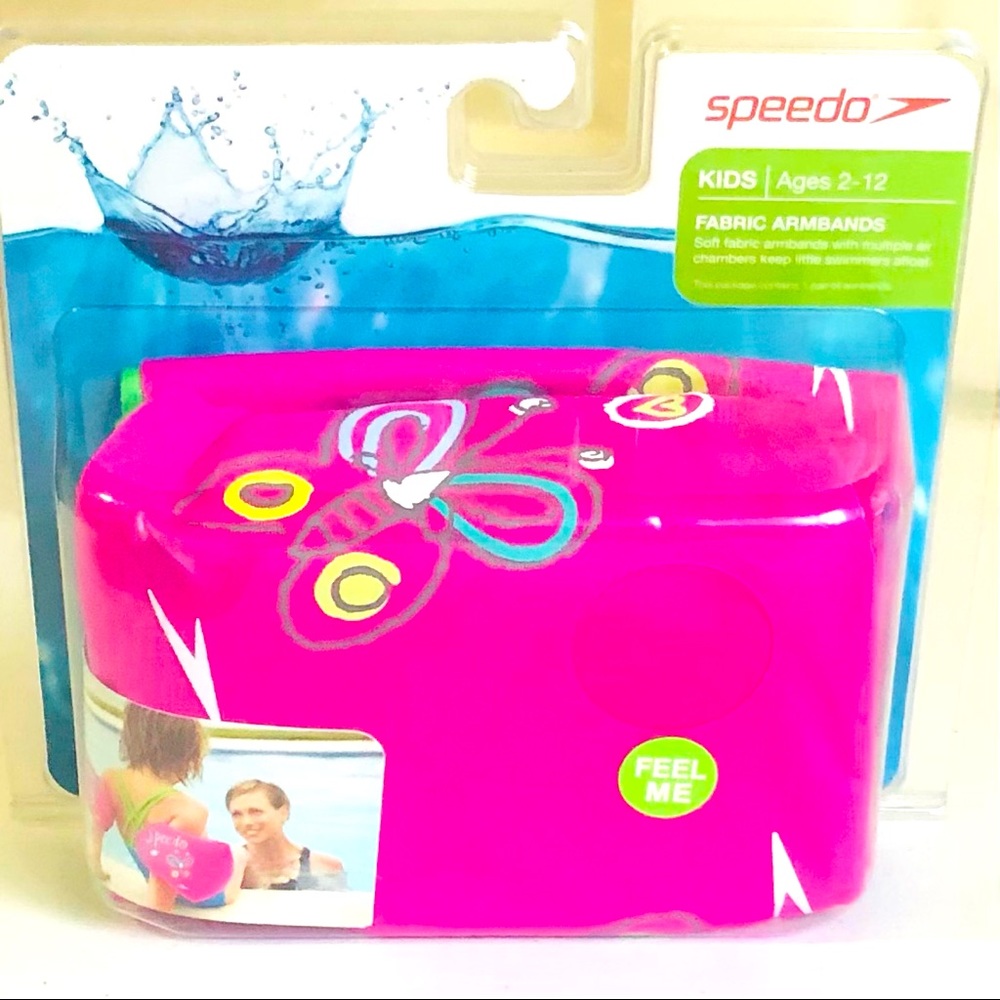 NWT Speedo Kids Ages 2-12 Fabric  Armbands Flotation Support